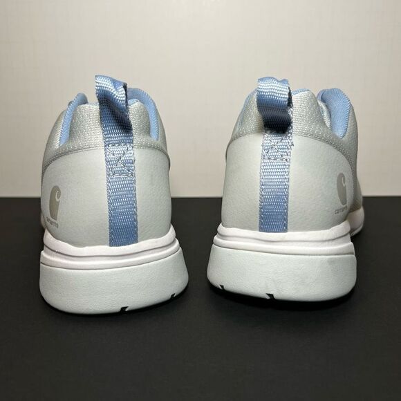 Womens CARHARTT Force Nano Composite Toe Light Blue Work Shoes / Size 8 - Picture 4 of 9